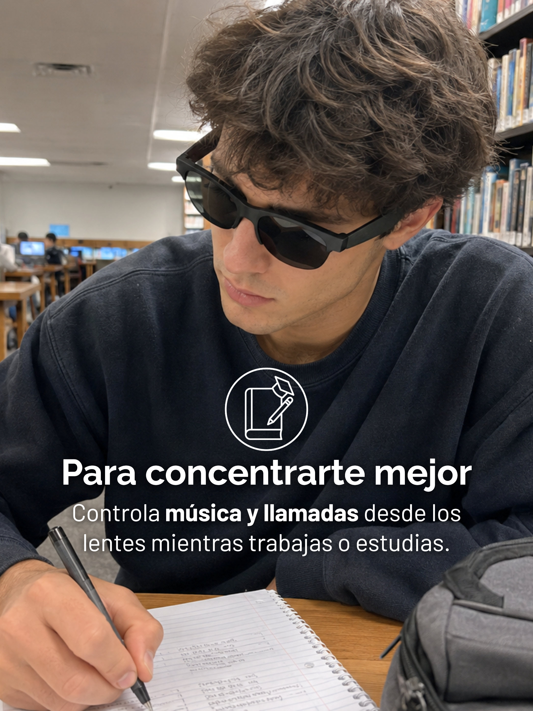 Lentes Inteligentes - Audio & Microfono (Nueva Generación)