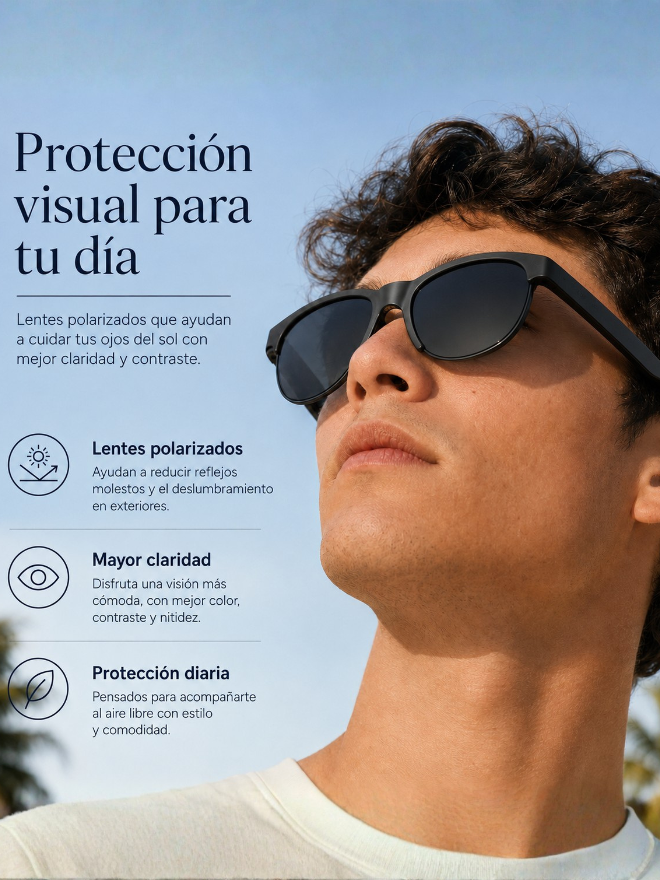 Lentes Inteligentes - Audio & Microfono (Nueva Generación)